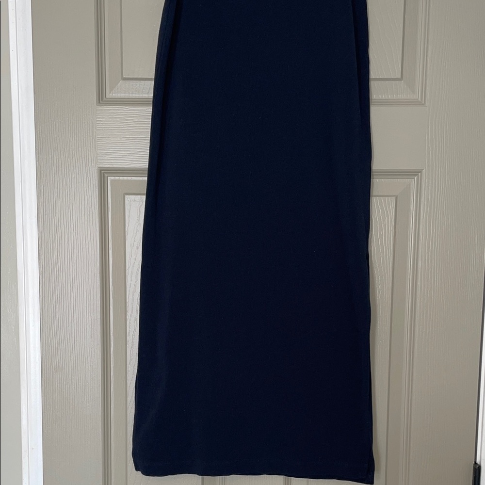 Small GAP Navy Blue Knit Pencil Skirt